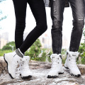 Botas de neve quente de inverno para mulheres ao ar livre